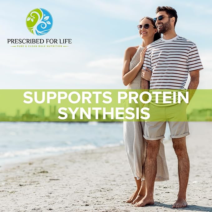 Prescribed For Life Threonine Powder (Assay: &gt 99%) L Threonine Essential Amino Acids Supplement Vegan Gluten Free Non GMO (25kg / 55lb)