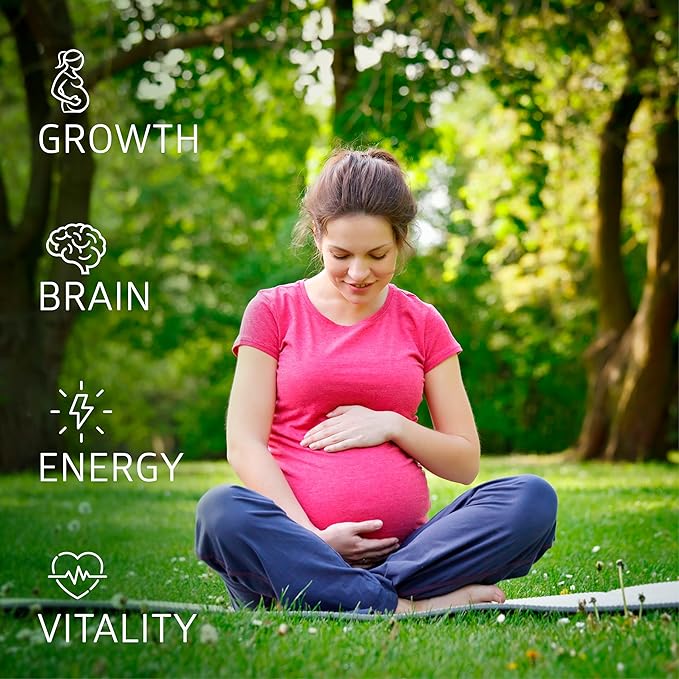 Centurion Health Bump Mini Complete Prenatal Vitamins for Women with Folate Choline Carbonyl Iron Zinc Vitamin D3 and Vitamin B12 for Fetal Development and Pregnancy Support 30 Caps