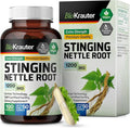 BIO KRAUTER® Stinging Nettle for Seasonal Support - Stinging Nettle Root Supplement (Urtica Dioica) 1200 mg for Urinary Tract Support &amp Daily Wellness - 100 Capsules 50 Days of Supply Non-GMO
