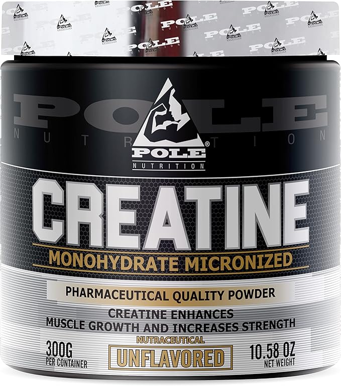 Creatine Monohydrate Micronized | 300g | 120 Servings | Premium Creatine Powder for Strength Muscle Growth &amp Performance