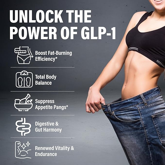 NANOWELL GLP-1 Supplement Support GLP Activate Natural Formula GLP-1 Supplement for Metabolic Energy GLP-1 Support Take Before Meal (60 Capsules)