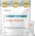 15 mEq | Water &amp Beverage Enhancer for Kidney Health | Citrate &amp Electrolytes for Kidney Protection | Science-Based Support Beyond Cleanse Detox or Stone Dissolver Supplements | 60 Sticks