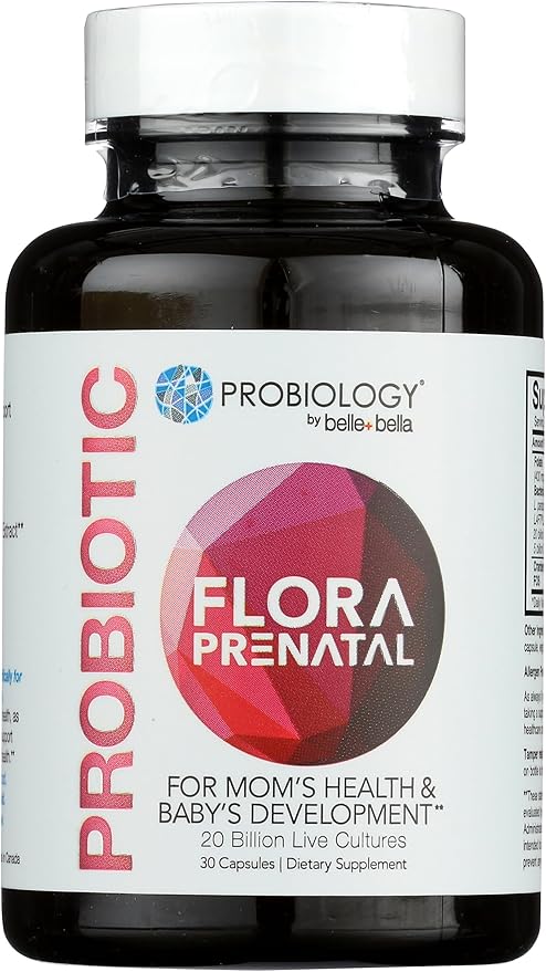 Belle+Bella Probiology Probiotic Flora Fem 25 Billion Cfu Capsules 30 Ea 30 Count