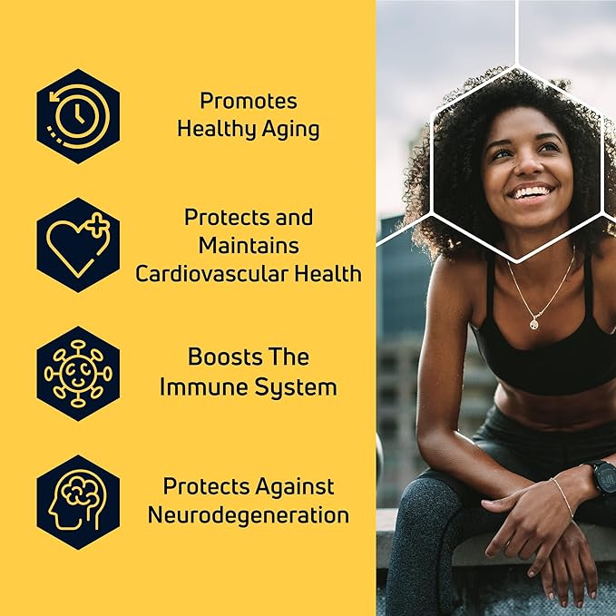LONGEVITY LABS + spermidineLIFE Natural Supplement Non-Synthetic Plant-Based Wheat Germ Extract with High Spermidine &amp Zinc for Cell Renewal Vegan for Women &amp Men 60 Capsules