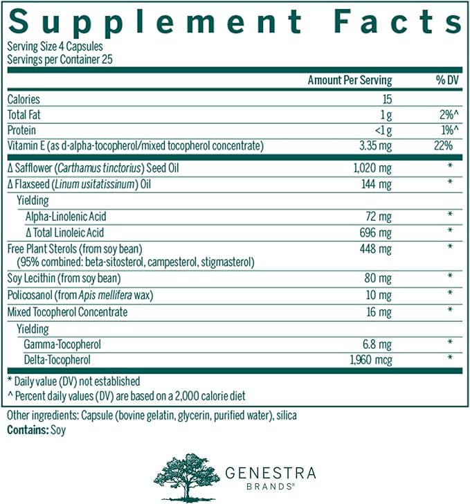 Genestra Brands Biotone EFA | Essential Fatty Acid Supplement | 100 Capsules