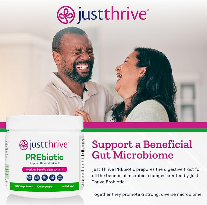 Just Thrive PREbiotic Powder - Digestive and Immune Support Supplement 150 g