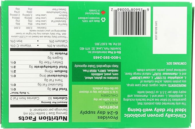Bio-K Soy Mango 6Pk +CRV