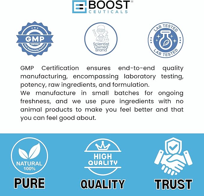 BoostCeuticals Gamma E 90mg Mixed Tocopherols - Inflammation Support Heart Health Nitrogen Free Radical Protection Prostate Health Omega 3 Synergy Non-GMO 180 Vegan Capsules