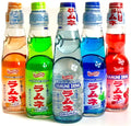 Ramune Japanese Soda Variety Pack of 3 - Shirakiku Multiple Flavors - Japanese Drink Gift Box (5 Count)