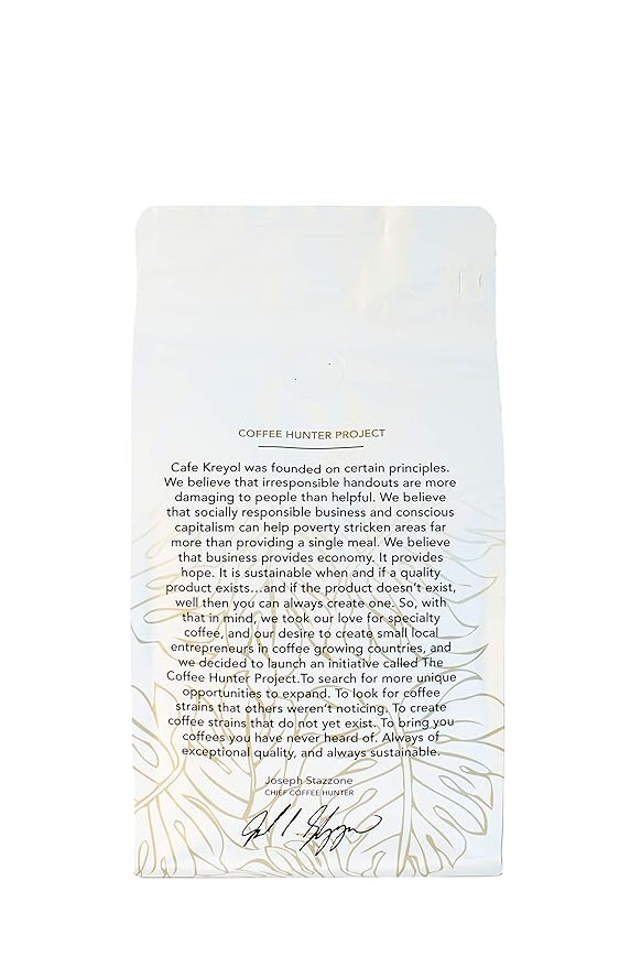 Cafe Kreyol Coffee Rising Phoenix Espresso | Roasted Whole Beans (2 Pack 12 oz)