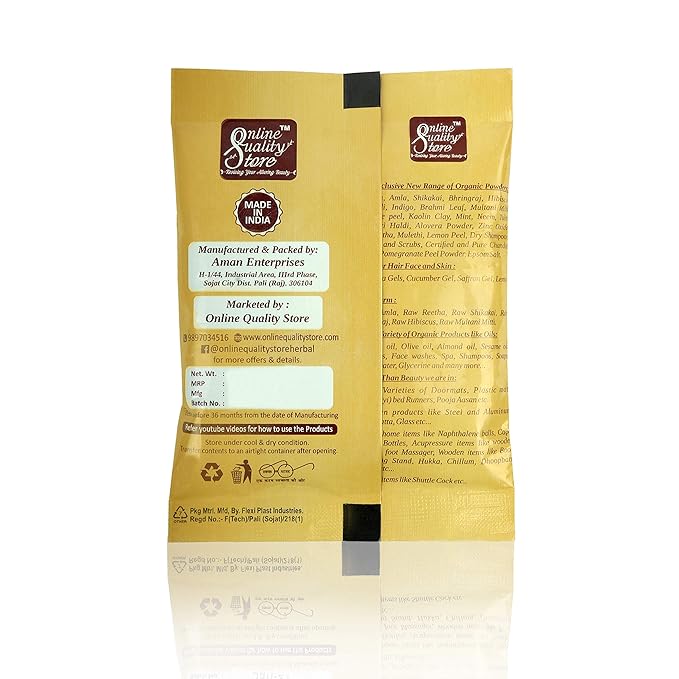 Online Quality Store Combo of Activated Charcoal Powder 50 Grams with Orange peel Powder 50 Grams and Multani Mitti Powder 50 grams for Face Pack for Glowing Skin and Pimples- 150 gms