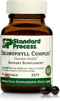 Standard Process Chlorophyll Complex - Supports Natural Detoxification Functions - Supports Skin &amp Immune Health - Gluten-Free Non-Dairy &amp Non-Soy - 60 Softgels (30 Servings)