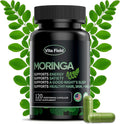 Moringa Capsules - Pure Moringa Leaf Powder 12000mg | 3-Month Supply | Third-Party Tested Non-GMO Gluten-Free | Supports Natural Energy &amp Vitality for Seniors