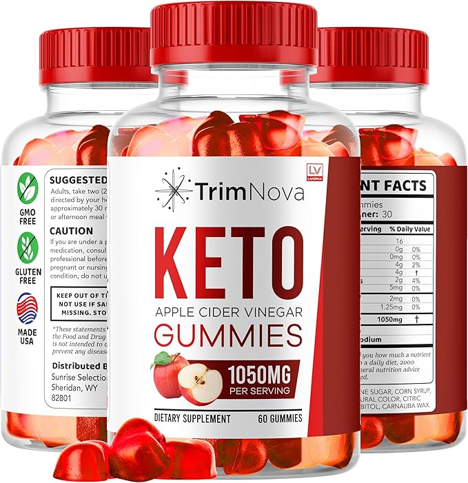 LIVORKA TrimNova Keto ACV Gummies TrimNova Gummies TrimNova Keto TrimNova Keto ACV Gummies Trimnova TrimNova Keto Formula TrimNova Keto ACV Gummies 1050MG 60 Gummies for 1 Month.