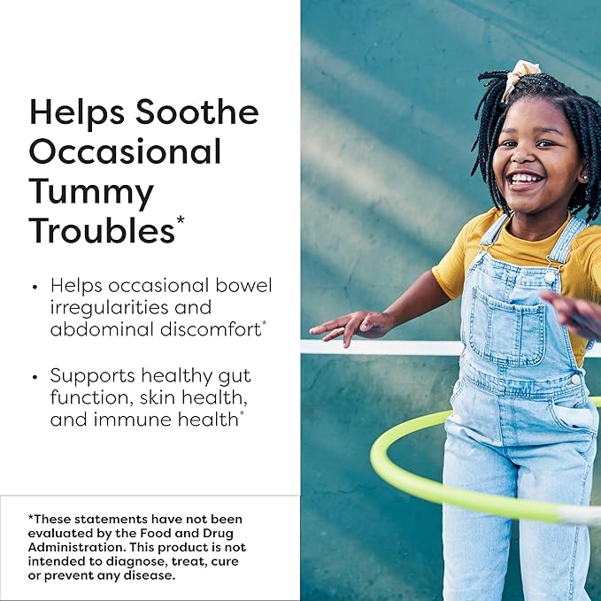 Klaire Labs SFI Health Ther-Biotic Kids Chewable Probiotic - GI Health + Immune Support for Kids - Chewable 25b CFU Lactobacillus + Bifidobacterium - Hypoallergenic Dairy-Free (60 Tablets / 2 Pack)
