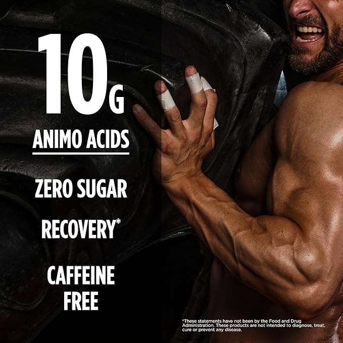 BSN Amino X Muscle Recovery &amp Endurance Powder BCAAs 10 Grams of Amino Acids Keto Friendly Caffeine-Free Support Endurance Zero Sugar Watermelon 30 servings 15.34 Ounce (Packaging May Var