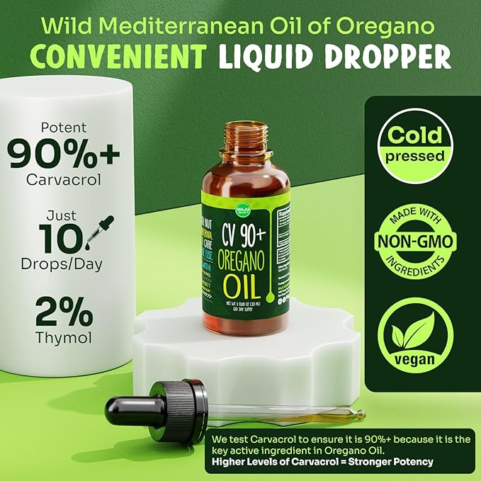 Maju Superfoods Black Seed Oil Gummies Oregano Oil and Mineral Replenish Capsules