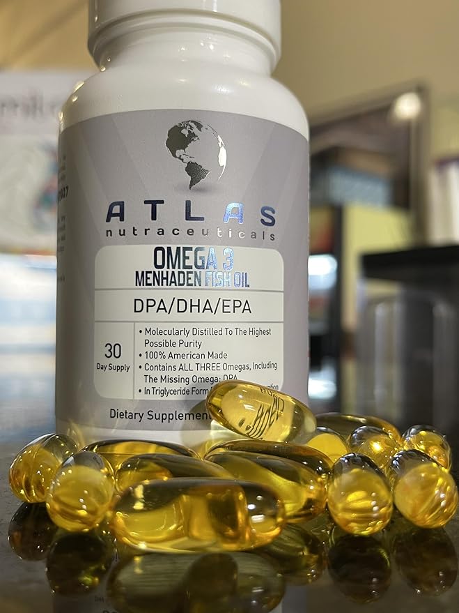 Menhaden Fish Oil-Omega 3-60 Softgels