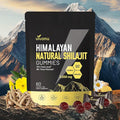 VivoNu Himalayan* Shilajit* Gummies with Ashwagandha* &amp Gokshura | 85+ Trace Minerals &amp Fulvic Acid | Organic Micronutrient Supplement for Men &amp Women (3000mg / 1 Bag)