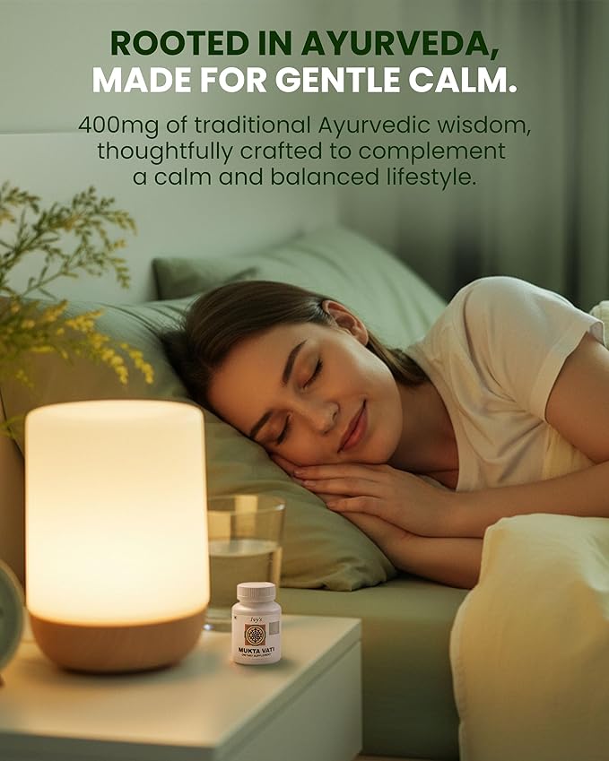 Ivy's Mukta Vati Herbal Tablets - Ayurvedic Formula Pack of 3