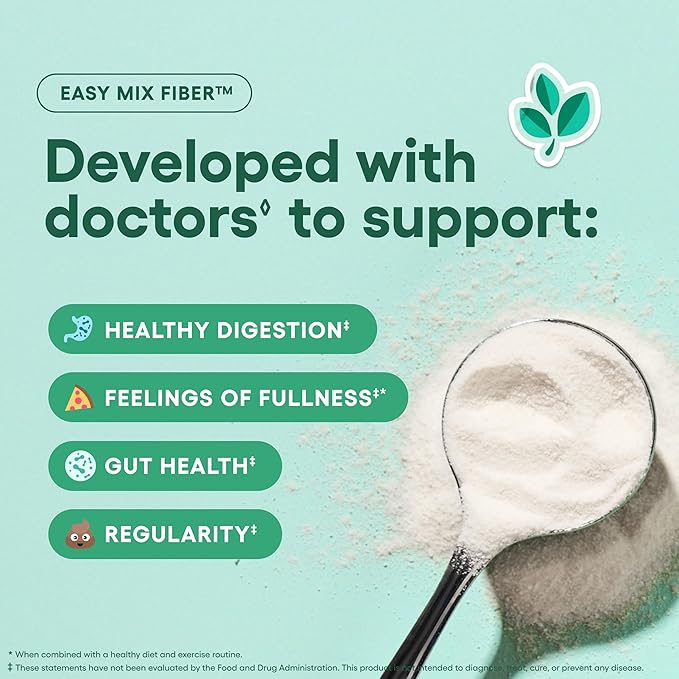 Physician's CHOICE 60 Billion Probiotic 60 Count + Easy Mix Fiber Bundle