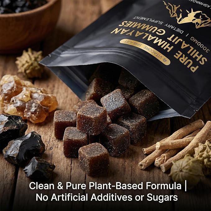 Gold Gummies for Men &amp Women 3000mg High Potency All-Natural Sugar-Free Vegan 60Gummies (1Bag)
