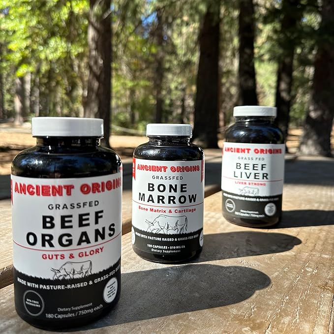 Ancient Origins Starter Pack: Grass Fed Liver Organs and Marrow