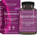 Reserveage Beauty Resveratrol 500 mg Antioxidant Supplement for Heart and Cellular Health Supports Healthy Aging and Immune System Paleo Keto 30 Capsules