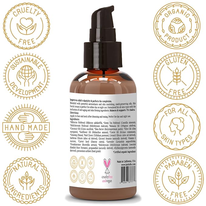 Laritelle 7 Chakras Gift Set | Organic Hair &amp Skin Care Ritual to Balance Support &amp Heal Body Mind &amp Spirit