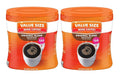 Dunkn Donut 40 oz Coffee Grounds Medium Roast Original Blend 130 Servings (2 (40 oz))