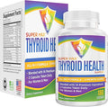 Thyroid Support (3-Month) Supplement All-in-1 with 14 Active Ingredients in 1 Formula | Thyroid Health Support Supplements | Women &amp Men | 90-Day Bulk Supply | 180 Capsules