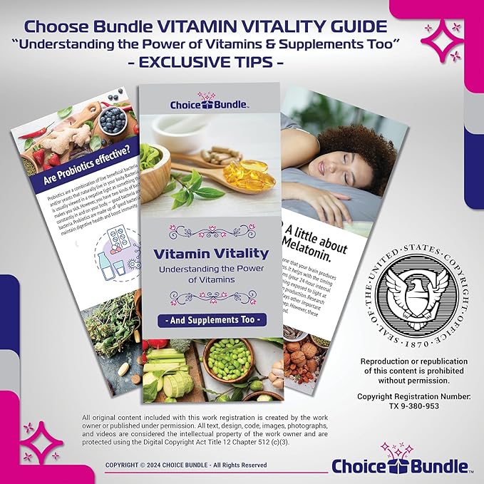Choice Bundle Spring Valley Fish Oil Omega 3 Fatty Acid Supplement Lemon Softgels 500 mg 180 Ct 2 pk (360 Total) + Vitamin Guide and Pill Container (4 Items)!