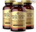 Solgar Choline/Inositol 500 mg/500 mg 100 Vegetable Capsules (Pack of 3) - Energy Metabolism Liver Health Essential for Brain &amp Nerve Function - Non-GMO Vegan Kosher - 150 Total Servings