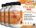 Feilaira Max Extra Strength Joint Support Supplement 1500mg Glucosamine 60 Capsules 20 Day Supply (3)