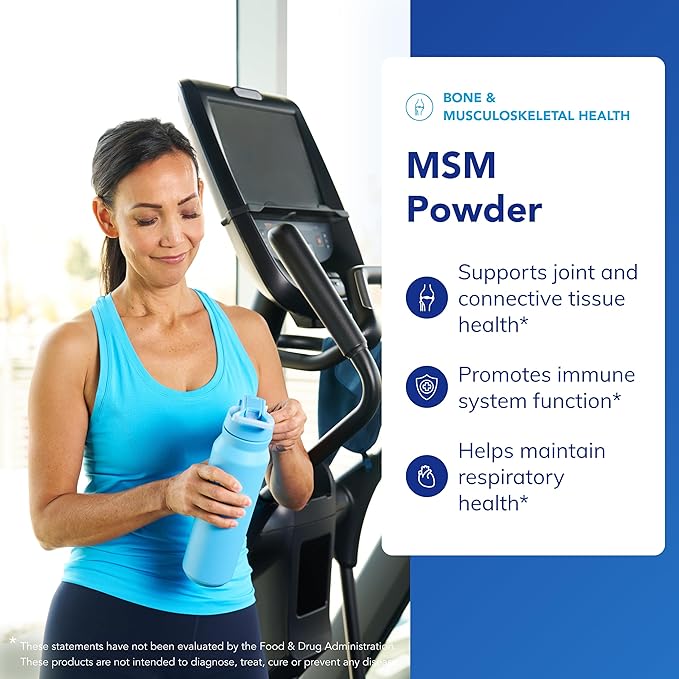Pure Encapsulations MSM Powder | Hypoallergenic Supplement Supports Joint Immune and Respiratory Health | 8 Ounces