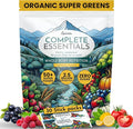 OPTIVIDA Fruits &amp Veggie Mix Super Greens Powder Packets (30 Days)- 50+ Superfood Green Juice Powder &amp Greens Supplements W/Probiotic Antioxident Digestive Enzymes &amp Adaptagen Blends for