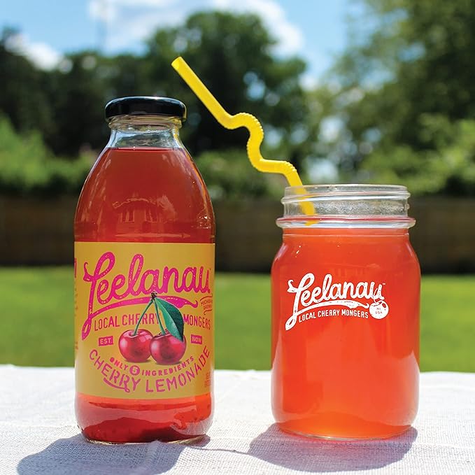 Leelanau Cherry Lemonade 16 fl oz (Pack of 12)