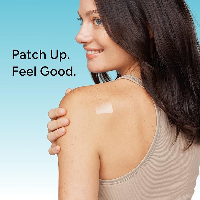 The Patch Remedy NAD+ Patch - NMN Resveratrol CoQ10 NAC Astaxanthin PQQ | 30 Patches