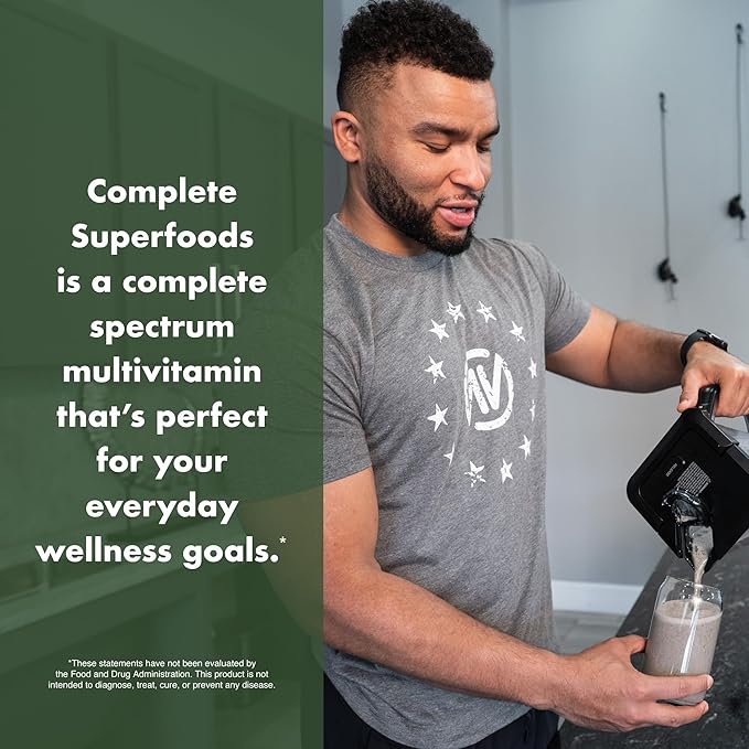 Complete Superfoods Greens &amp Reds Blend* Apple Cider Vinegar Digestive Enzyme Blend* Probiotic Blend* Multivitamin* (Raspberry Pomegranate - 30 Servings)