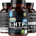 N1N Premium 5-HTP 200mg Plus Calcium Made from Griffonia Seed Extract Non GMO and Gluten Free 120 Caps