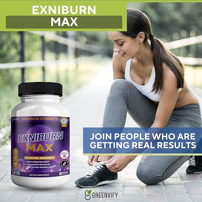 Exniburn Maximum Strength Dietary Supplement 60 Capsules 30-Day Supply (2)