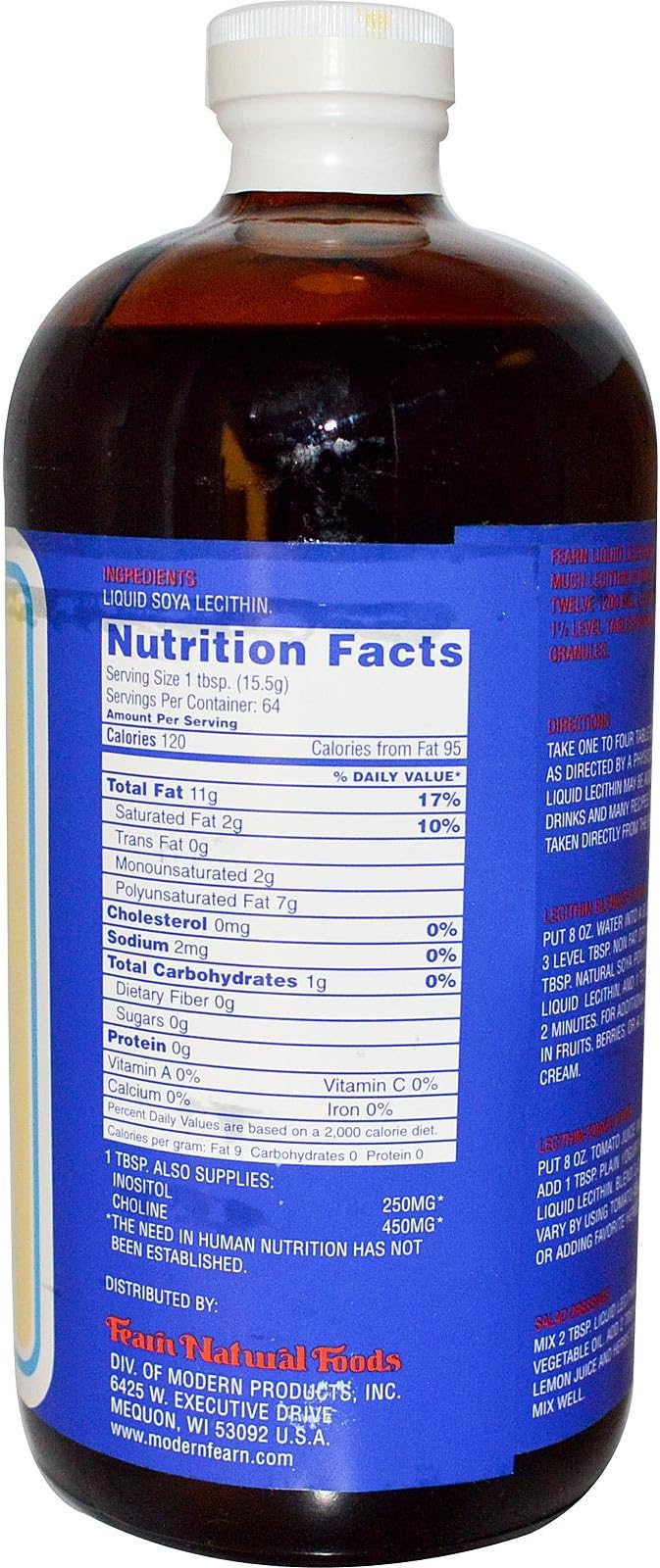 Lecithin Liquid 32 Ounces