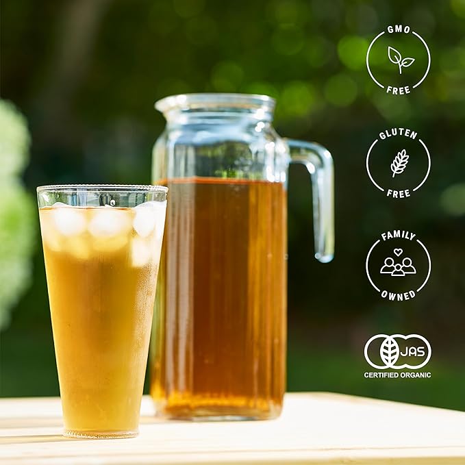 Senbird Premium Mugicha - Japanese Herbal Barley Tea from Hokkaido Japan - 30 Caffeine-Free Tea bags (8.8oz/249g)