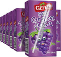 Gefen Grape juice Box Drink 6.75oz (27 Pack) 100% Grape Juice Tasty &amp Refreshing Kosher for Passover Drinking Straw included