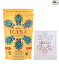 RASA Original Adaptogenic Coffee Alternative &amp Crème de la Creamer Bundle | Ayurveda Mushroom Wellness Tonic &amp Adaptogen Powdered Non-Dairy Creamer with MCT Oil — Vegan Whole 30 Keto (30 Ser