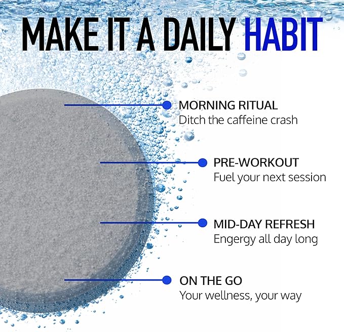 DRINK HRW Rejuvenation Molecular Hydrogen Water Tablets: 12 ppm H2 Patented USA Made IHSA-Certified Hydrogen &amp Magnesium Supplement. Supports Energy Recovery Cognitive Function (Unflavored 6