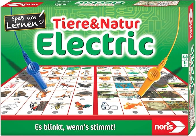 noris Tiere und Natur Electric Electric Game (Multi-Color)