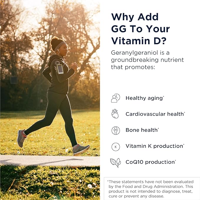 Designs for Health Vitamin D Supreme - Vitamin D 5000 IU with 2000mcg Vitamin K as MK4 for Bone Health Heart Health Mood &amp Immune Support - Vitamin D3 Enhanced with GG Supplement (60 Capsules)