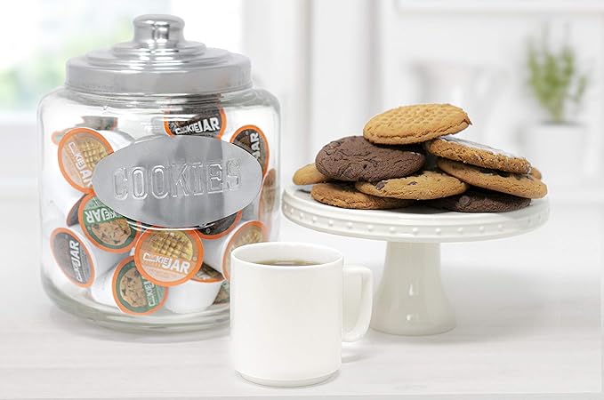 Cookie Jar Assorted Flavored Coffee Pods for Keurig K Cup BrewersVariety Pack – Flavored Coffee Sampler with Multiple Delicious Options40 Count (Pack of 2)