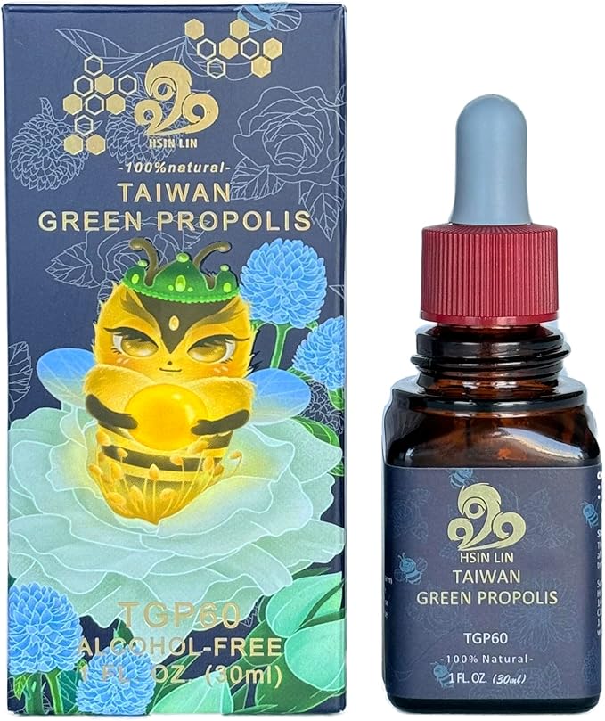Taiwan Green Propolis High Concentration Propolin &gt 60mg/ml Nutrient-Rich Antioxidant